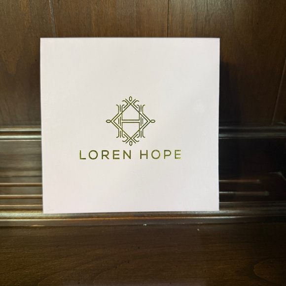 Loren Hope - Arista Slider Necklace In Crystal - 18k Gold Plated Over Brass - Picture 7 of 9